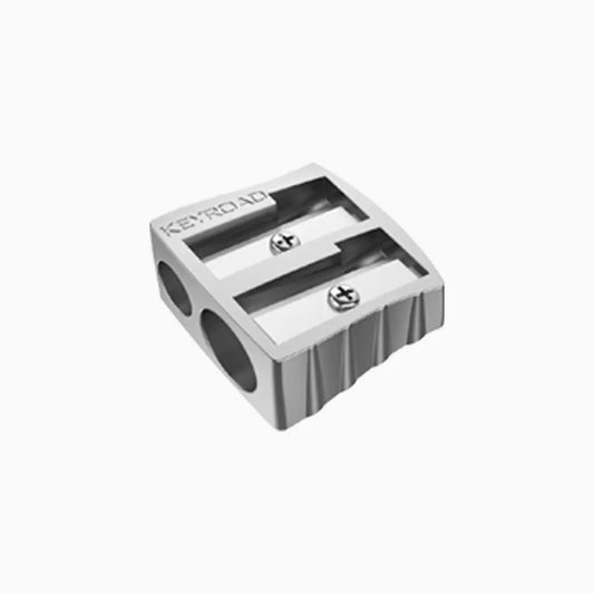 Apara-Lápis Duplo em Metal Keyroad – Pack 24 Unidades