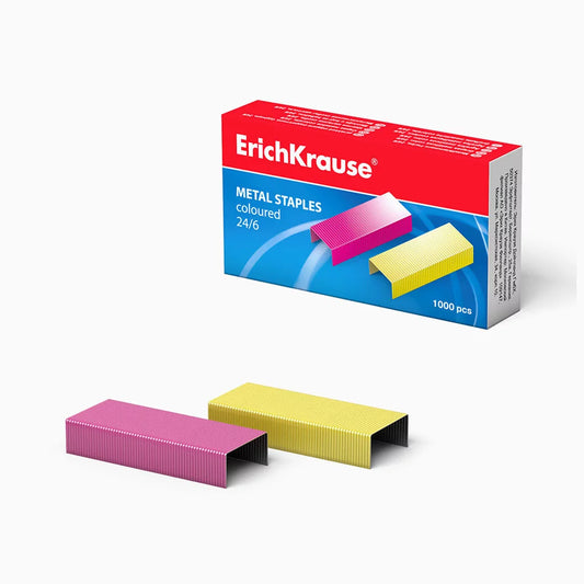 Agrafos Coloridos ErichKrause – Vários Formatos