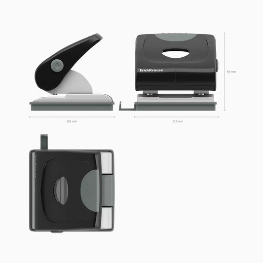 Perfurador ErichKrause Elegance – 30 Folhas (2 unidades)