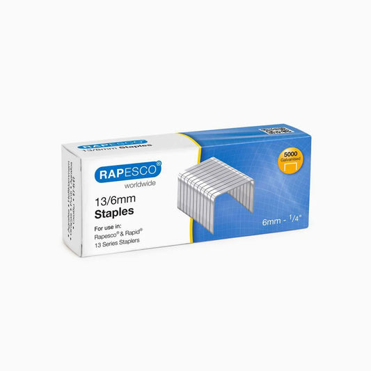 Agrafos Galvanizados para Pistolas Rapesco – Vários Formatos – Pack 20 Unidades