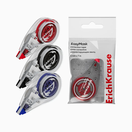 Corrector de Fita ErichKrause Standard 5mm x 7m – Pack 6 Unidades
