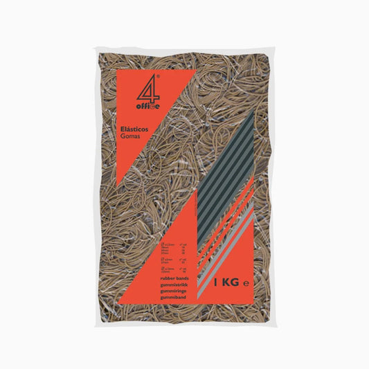Elásticos 4Office – Saco 1 kg – Vários Diâmetros