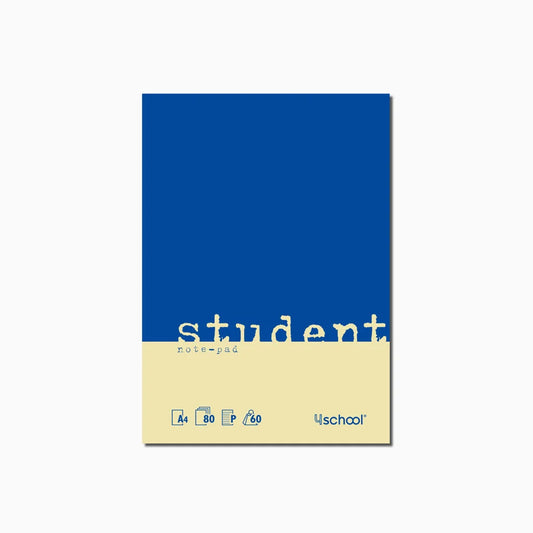 Bloco de Papel A4 4 Furos 4School – 80 Folhas (Pack 10)