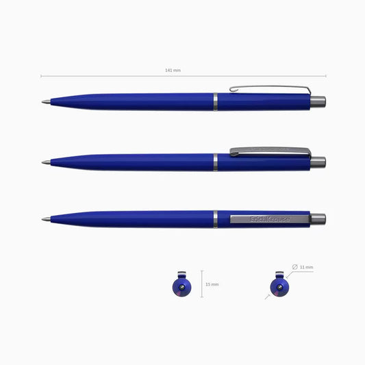 Esferográfica Retrátil ErichKrause Smart – Azul – Pack 6 Unidades