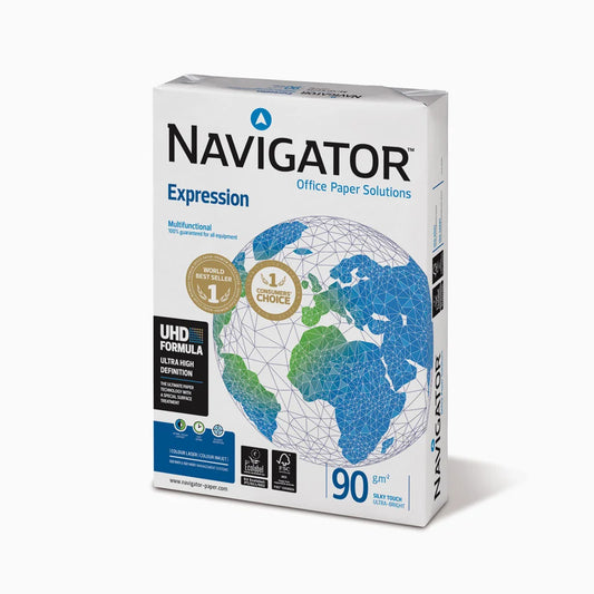 Papel de Cópia Navigator Expression A4 90 g/m² (5 resmas)