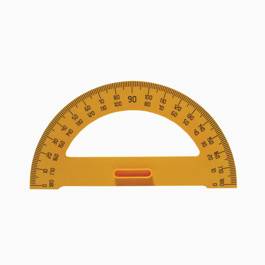 Transferidor em Plástico Amarelo Flexível – Safel (35 cm | Pack 6)